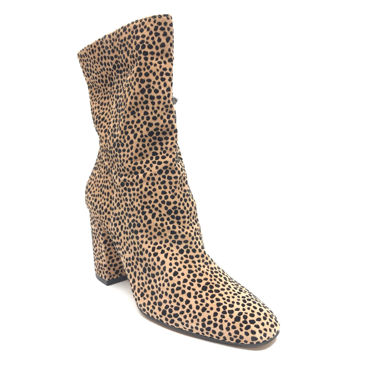 Boots Ankle Heels By Jessica Simpson In Animal Print, Size: 8