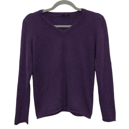 Sweater Cashmere By Cmc In Purple, Size: S