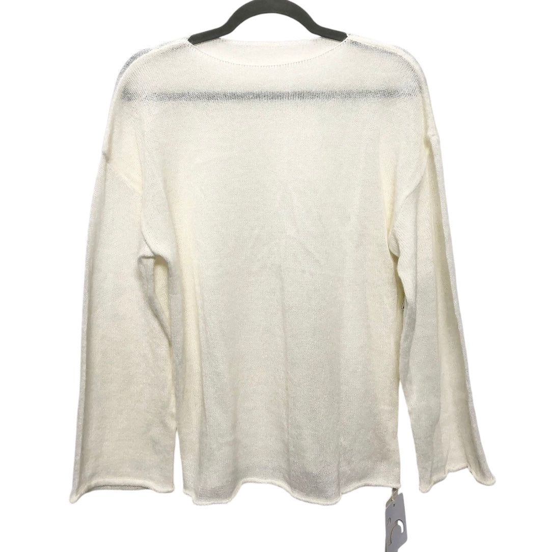 Sweater By Clothes Mentor In Ivory, Size: Xs