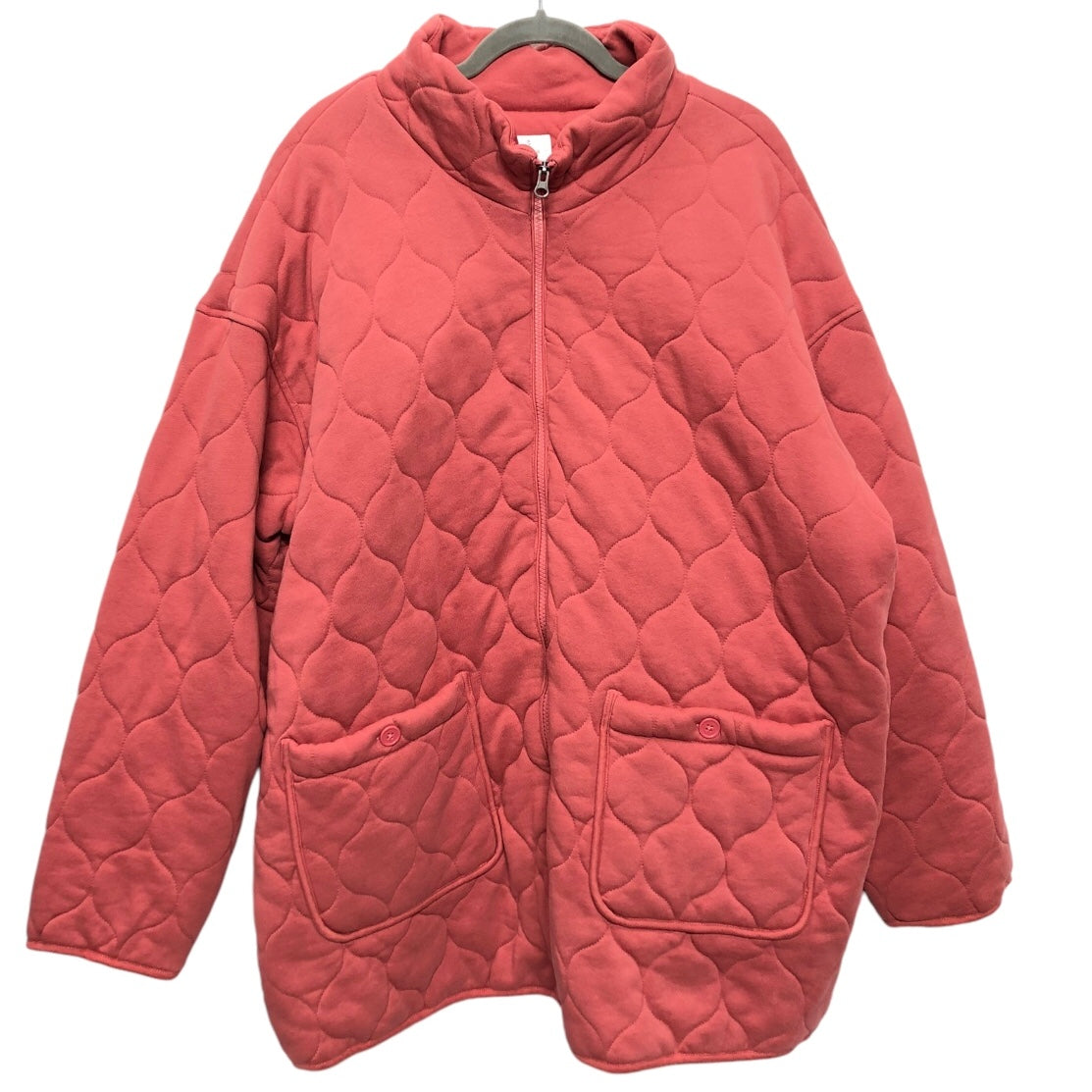 Jacket Puffer & Quilted By Time And Tru In Coral, Size: 1x