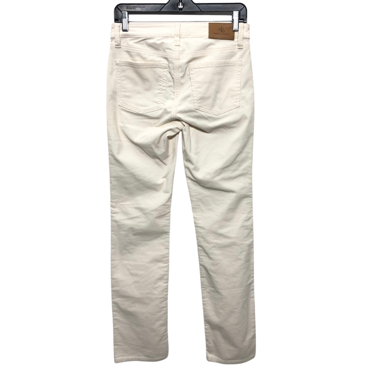 Pants Corduroy By Lauren By Ralph Lauren In Cream, Size: 0