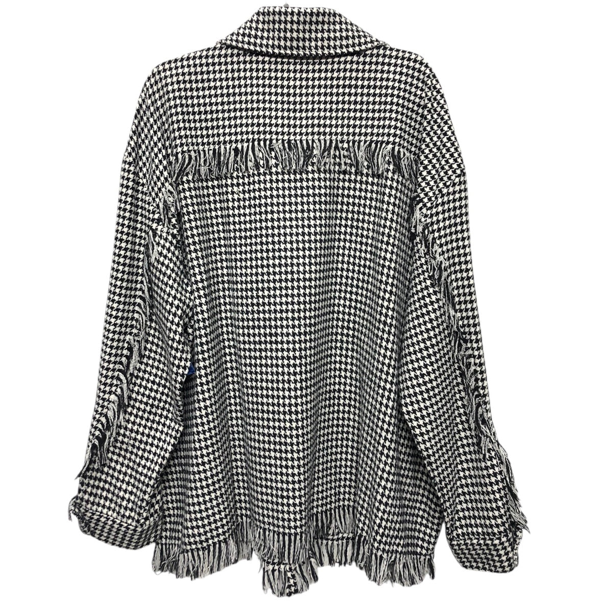 Jacket Shirt By Davi & Dani In Black & White, Size: 3x