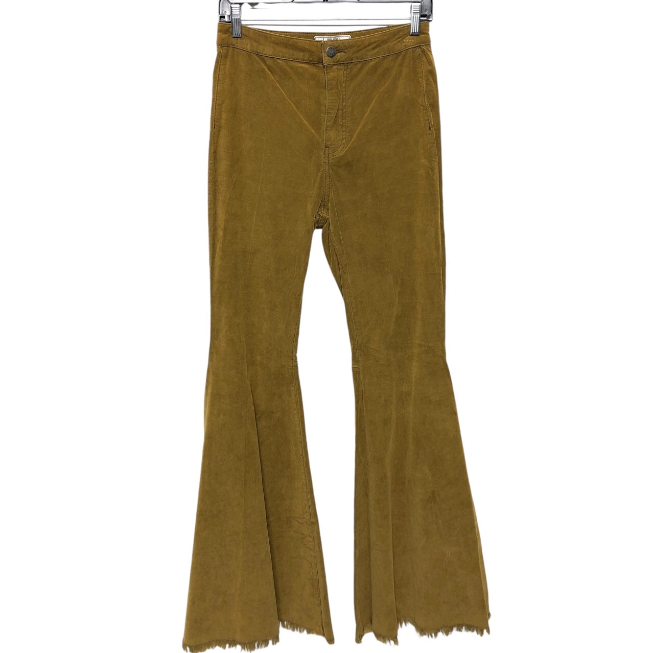 Jeans Flared By Free People In Tan, Size: 6