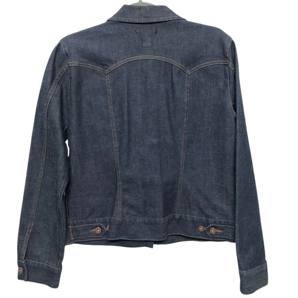 Jacket Denim By Gap In Blue Denim, Size: M