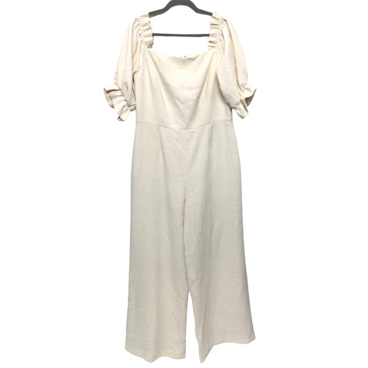 Jumpsuit By Antonio Melani In Cream, Size: 14