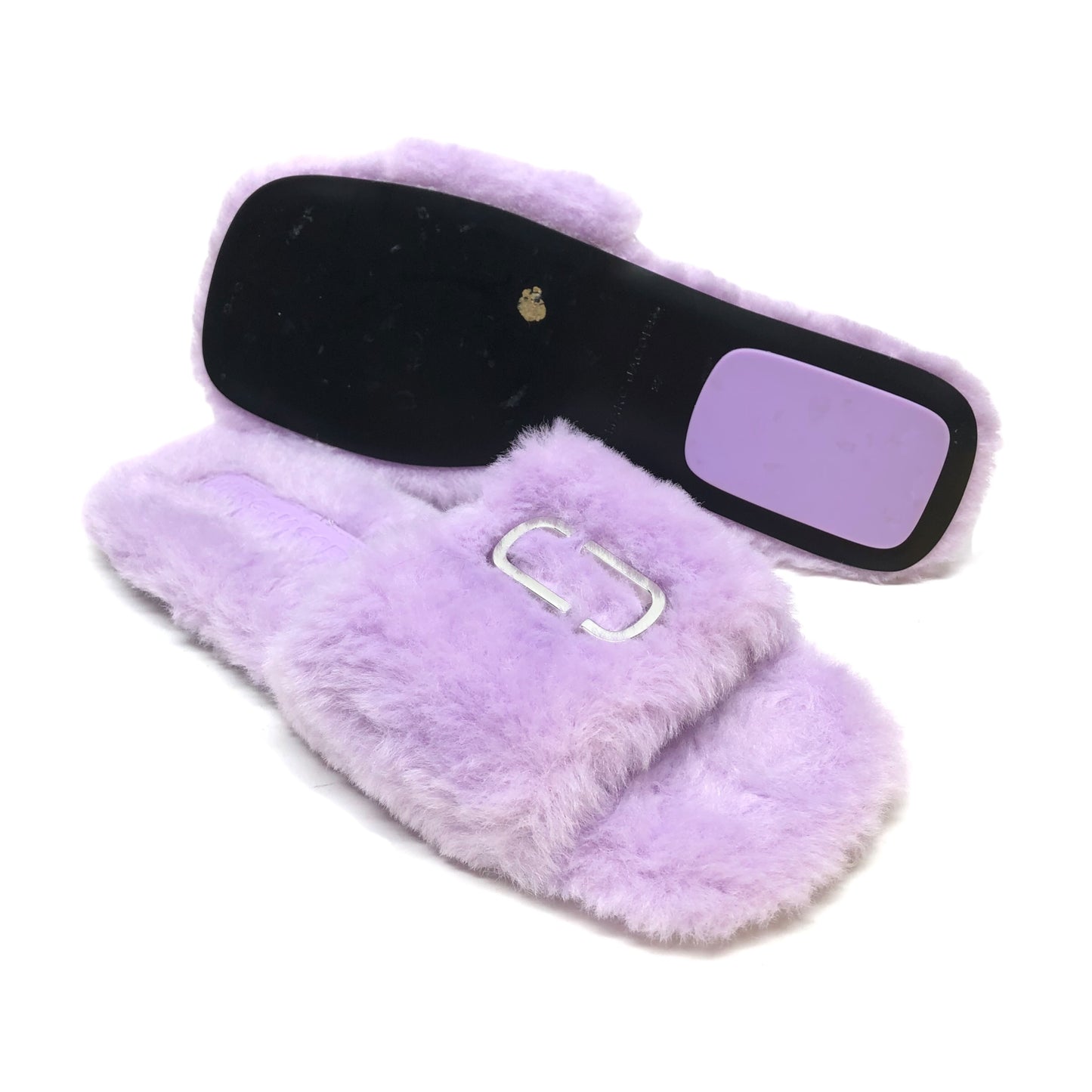 Slippers Luxury Designer By Marc Jacobs In Purple