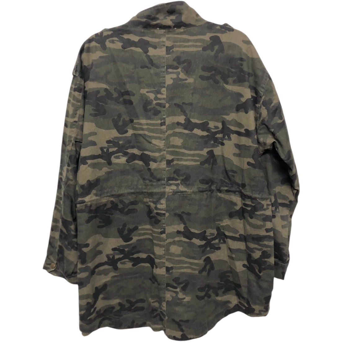 Jacket Utility By Oddi In Camouflage Print, Size: 3x