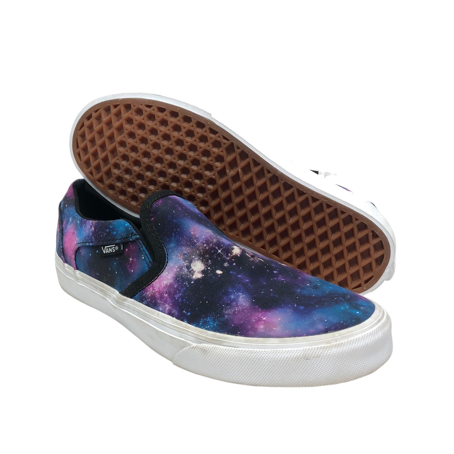 Shoes Sneakers By Vans In Multi-colored, Size: 9