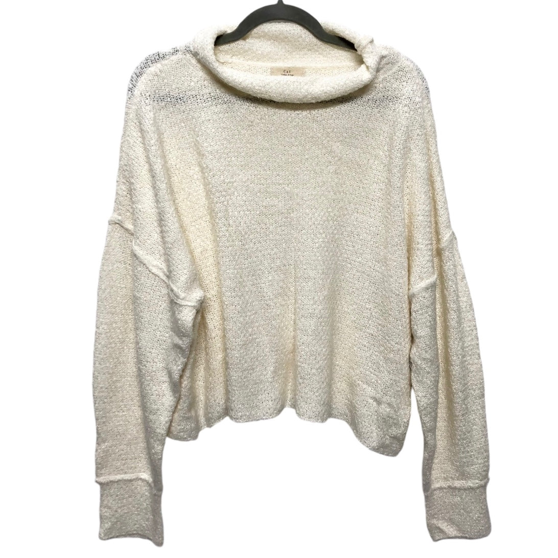 Sweater By Chelsea And Violet In Cream, Size: Xl