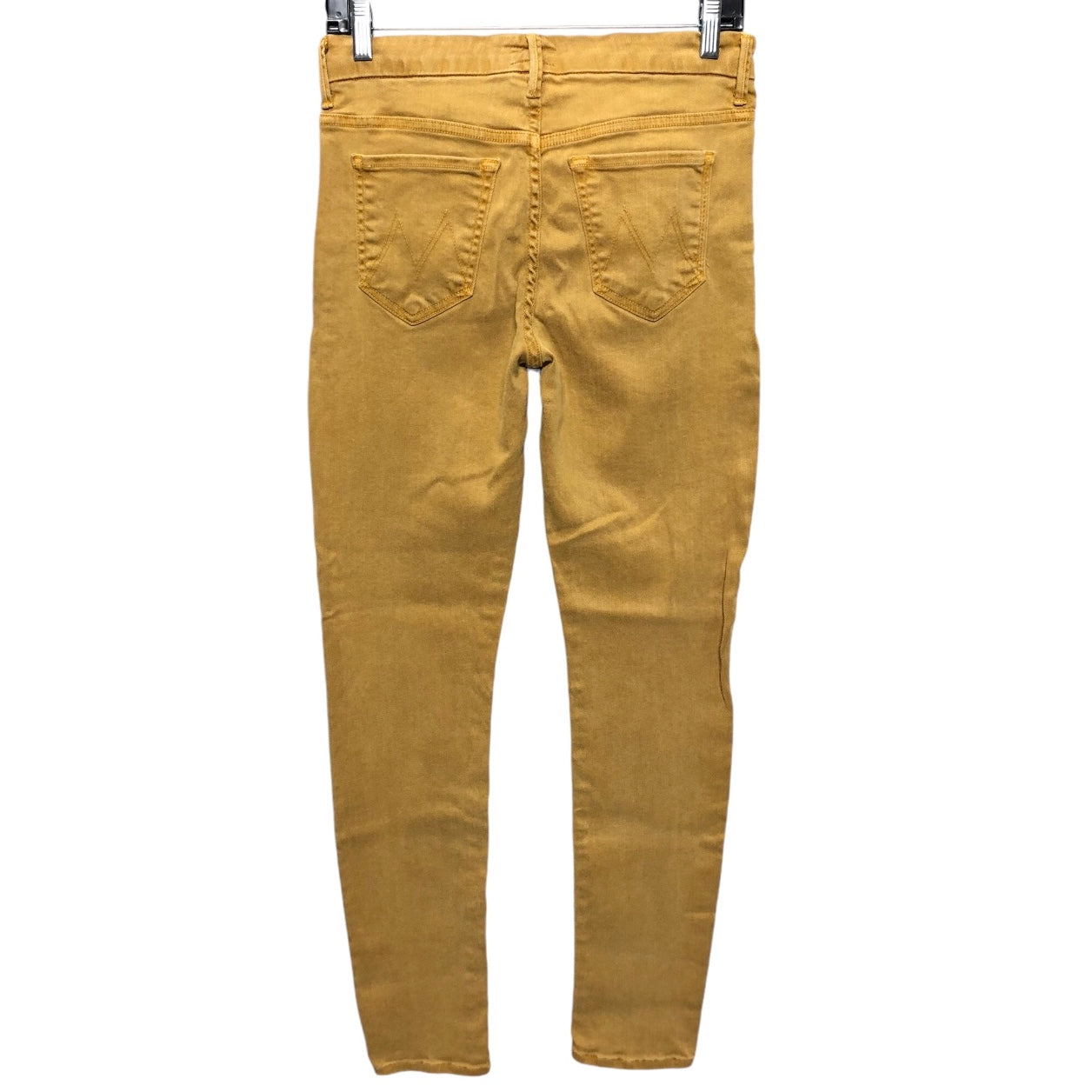 Jeans Skinny By Mother In Yellow, Size: 8