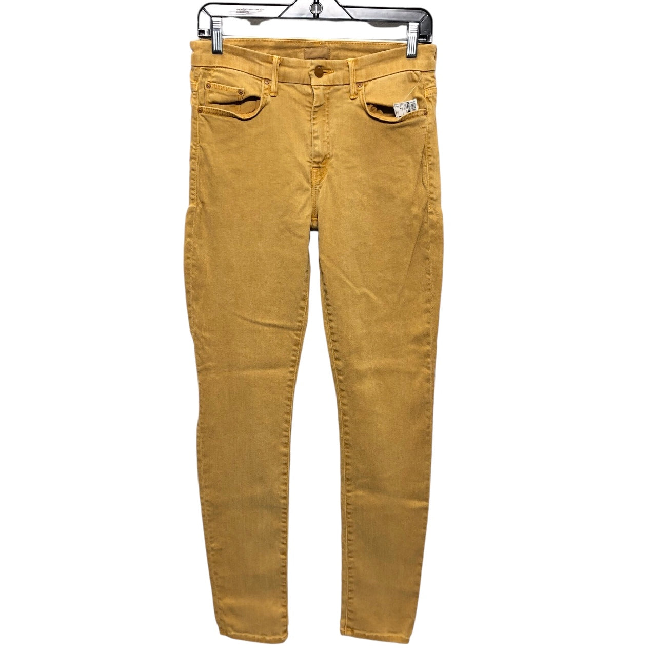 Jeans Skinny By Mother In Yellow, Size: 8