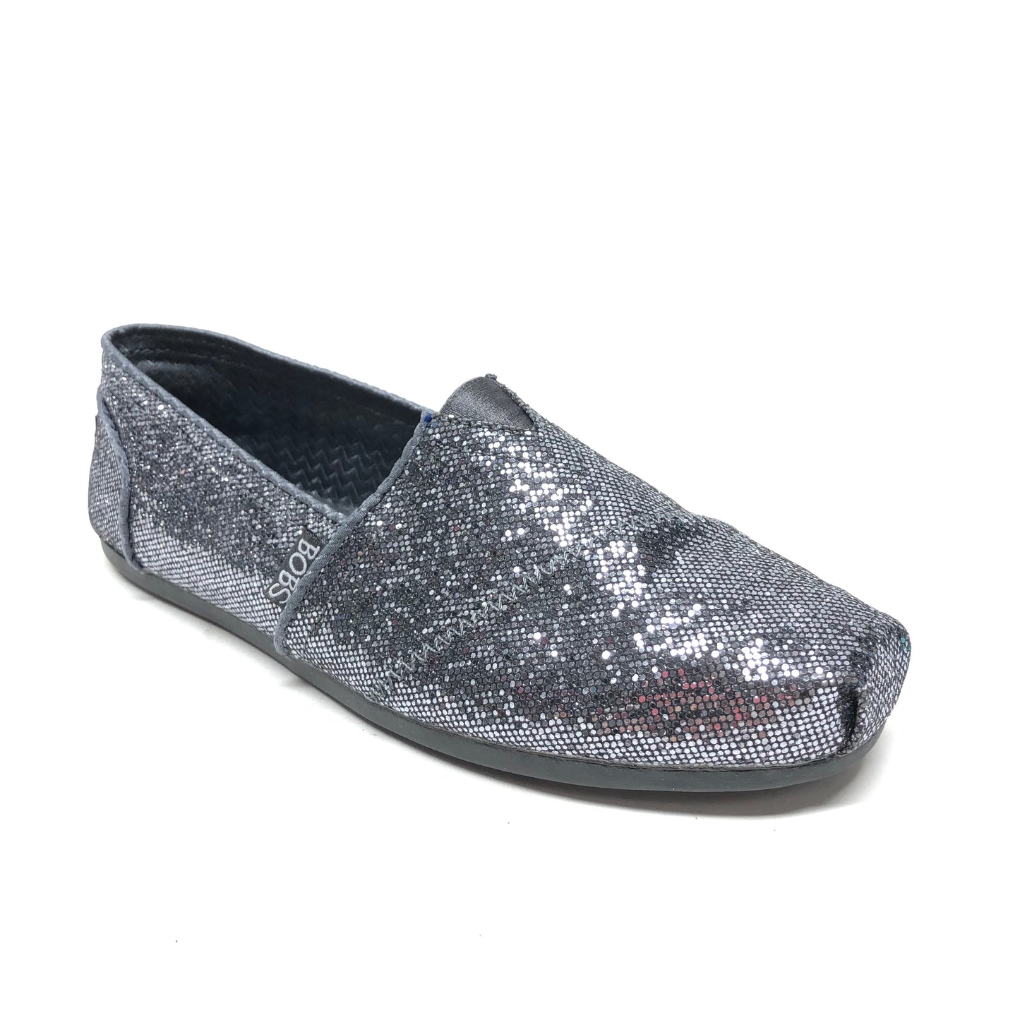 Shoes Flats By Bobs In Silver, Size: 7