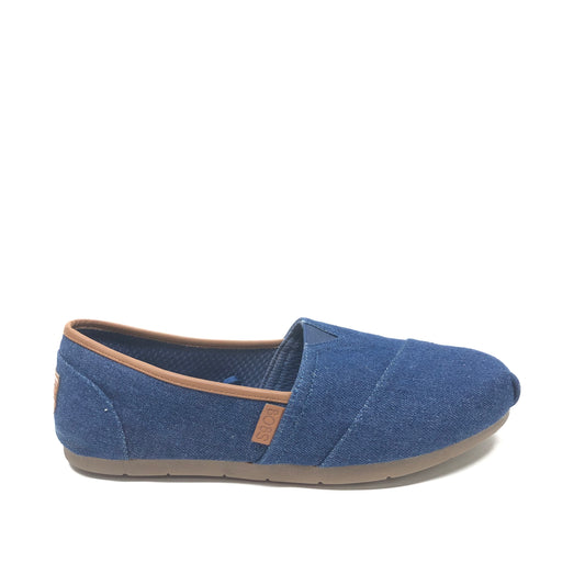 Shoes Flats By Bobs In Blue Denim, Size: 7