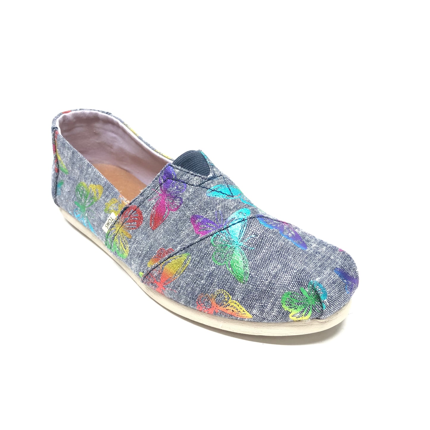 Shoes Flats By Toms In Multi-colored, Size: 7