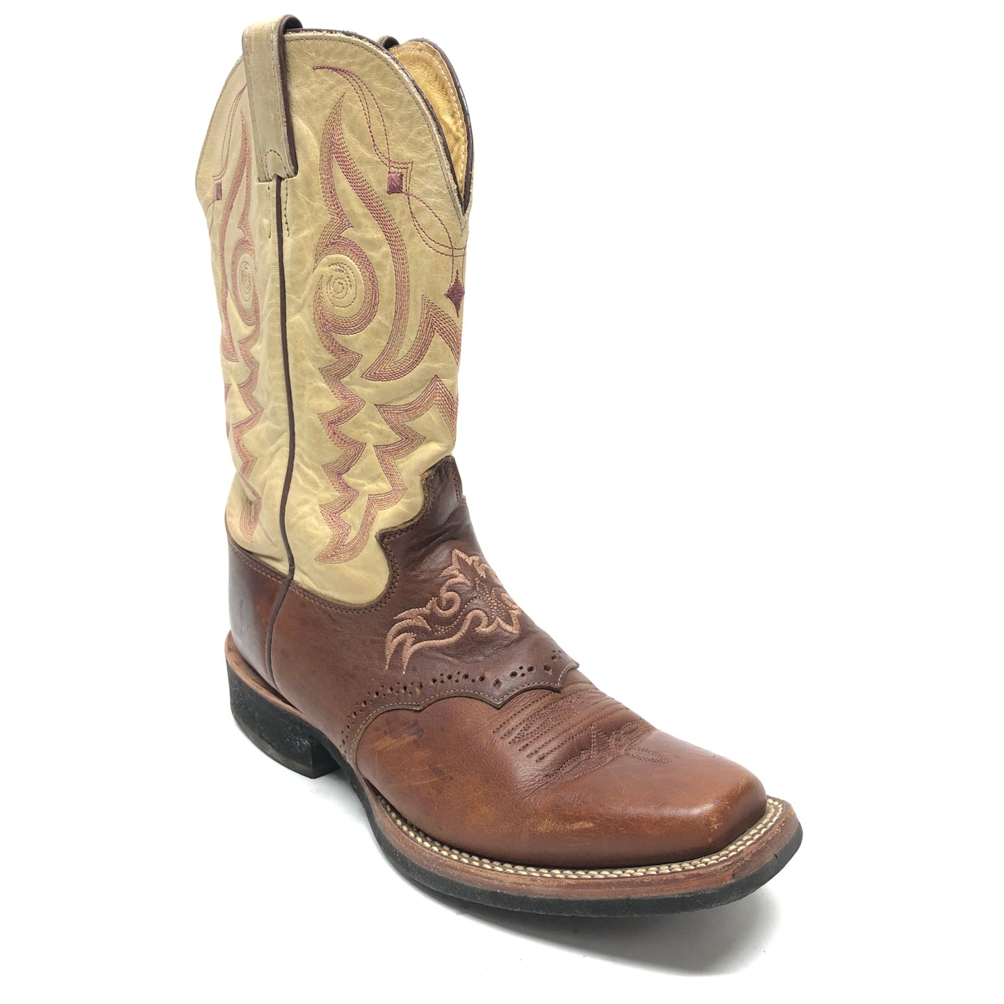 Boots Western By Justin In Brown, Size: 9