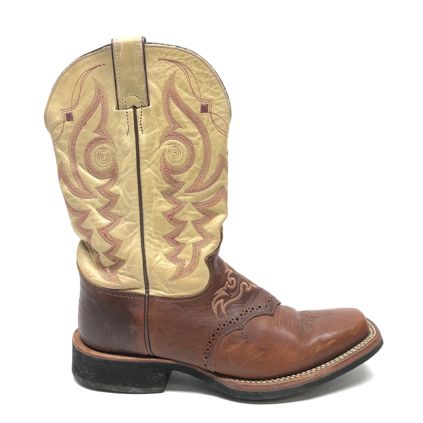 Boots Western By Justin In Brown, Size: 9