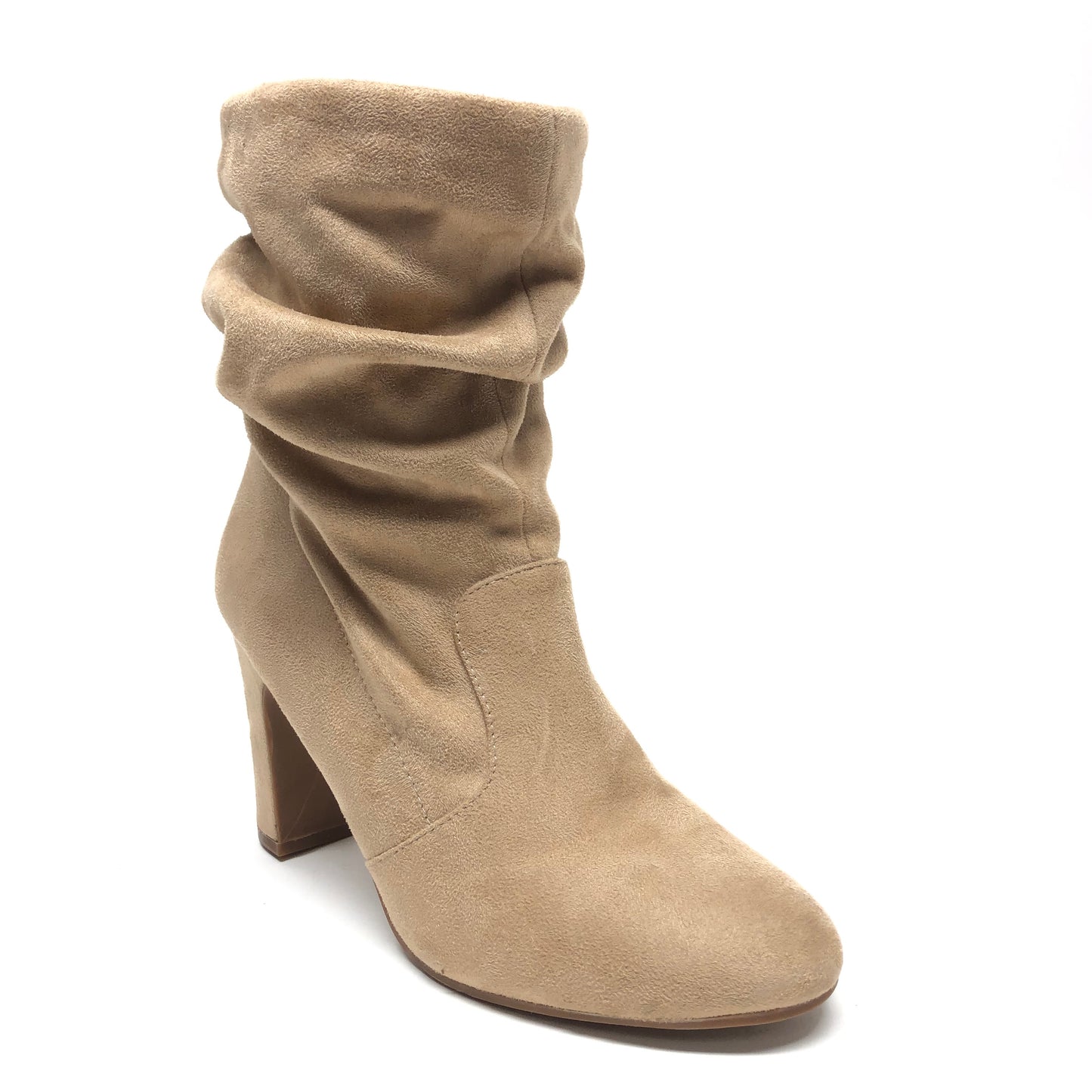 Boots Ankle Heels By Jessica Simpson In Beige, Size: 9