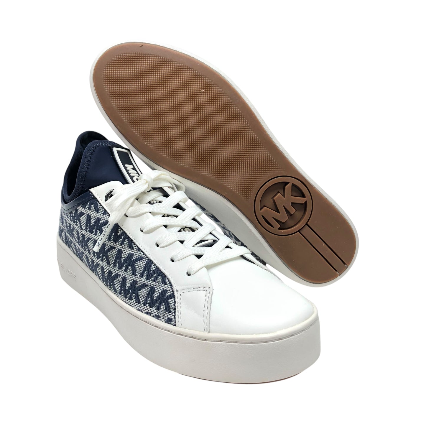 Shoes Sneakers By Michael By Michael Kors In Blue & White, Size: 6.5