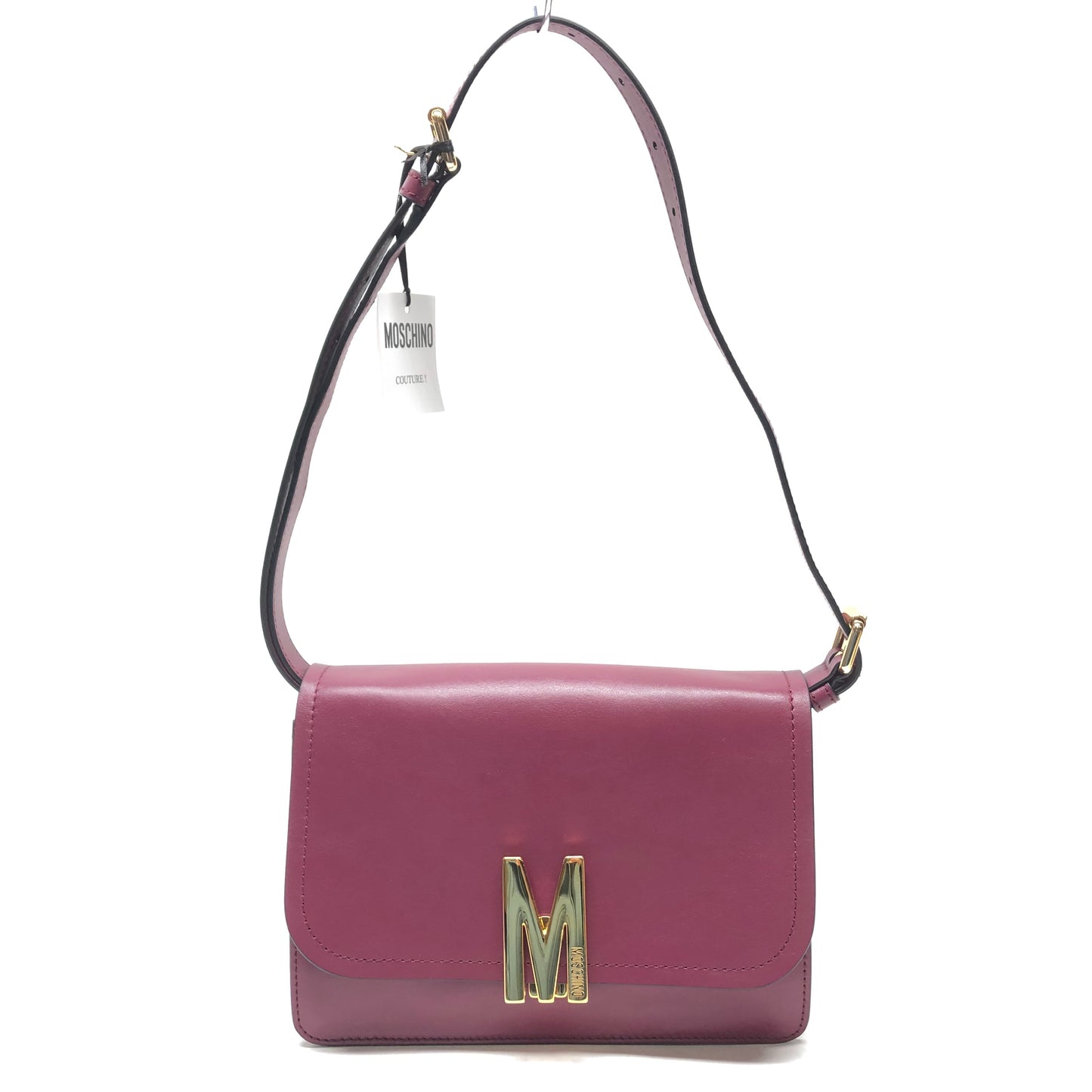 Crossbody Luxury Designer By Moschino, Size: Medium