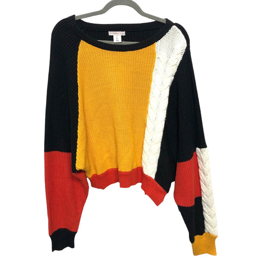 Sweater By Clothes Mentor In Multi-colored, Size: L