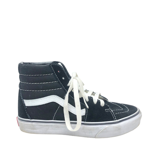 Shoes Sneakers By Vans In Black, Size: 5.5