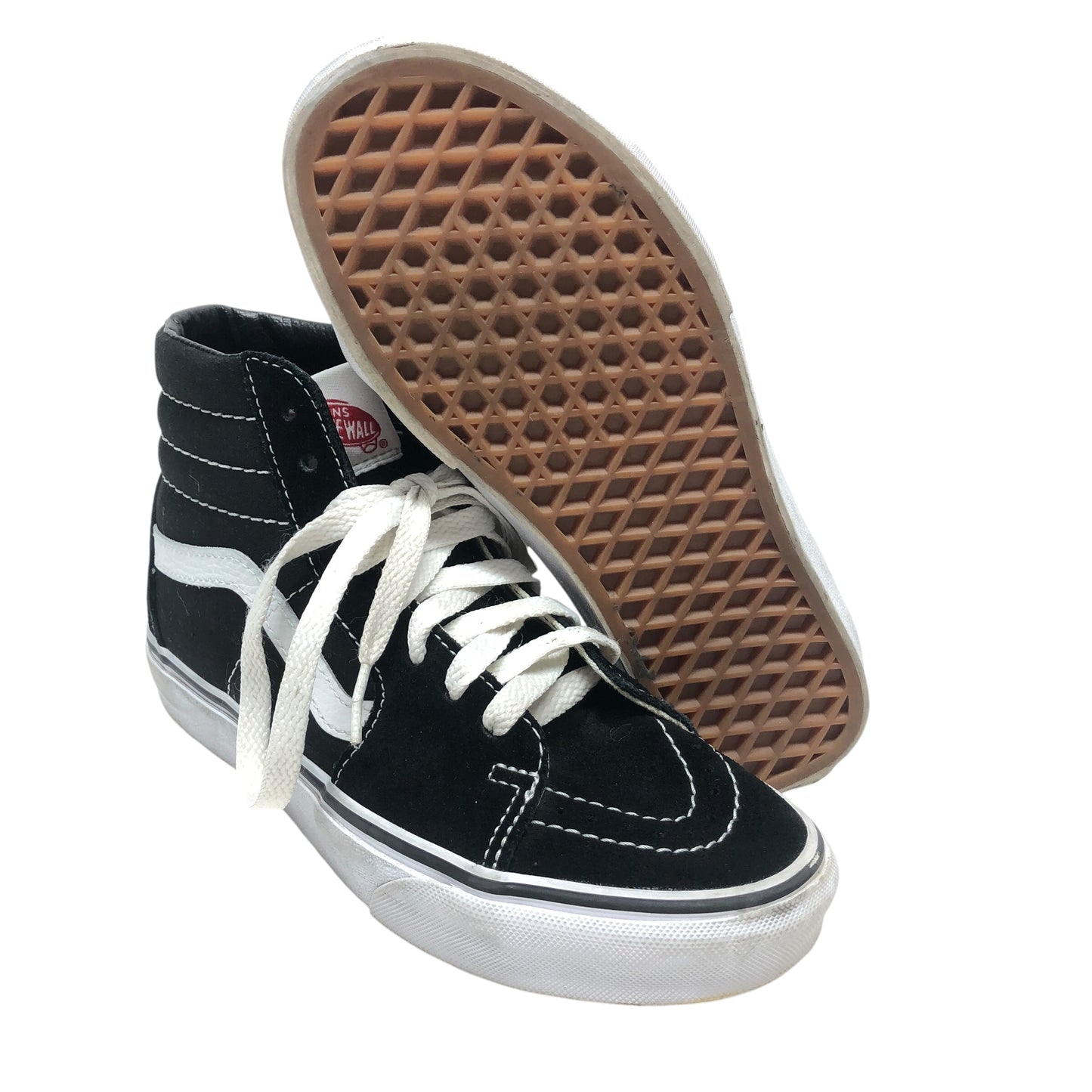 Shoes Sneakers By Vans In Black, Size: 5.5