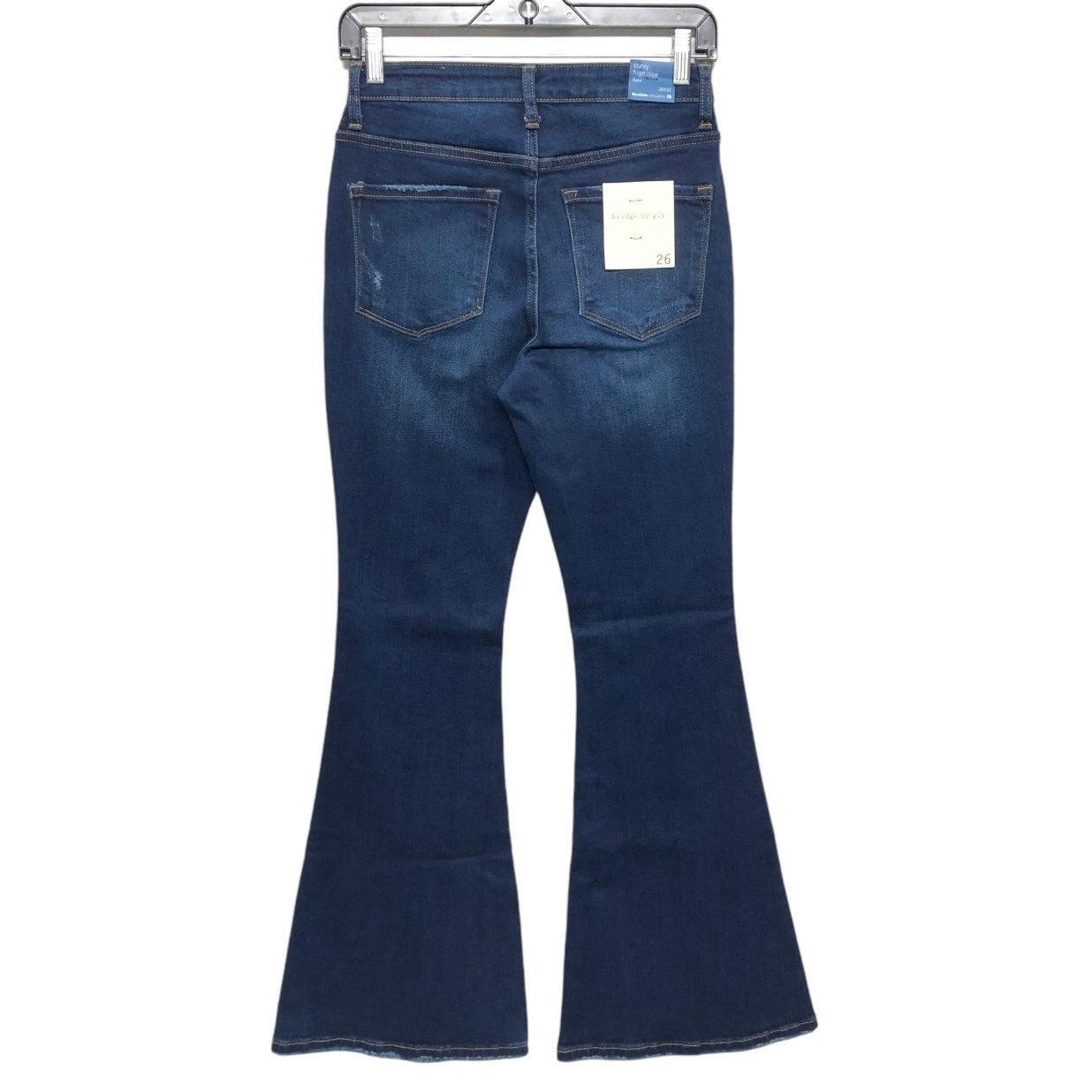 Jeans Flared By Cme In Blue Denim, Size: 2