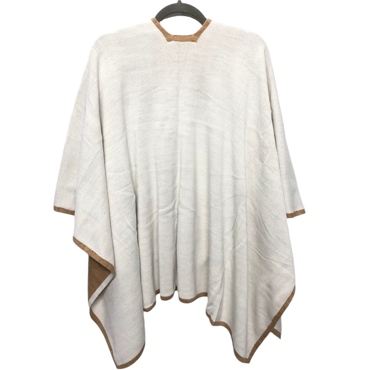 Shawl By Charter Club In Tan & White, Size: Osfm