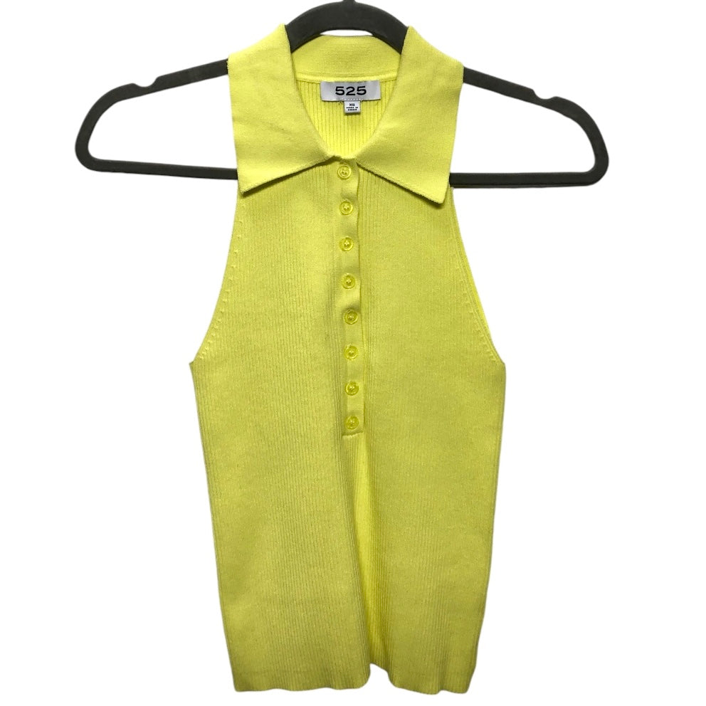 Top Sleeveless By 525 In Yellow, Size: Xs