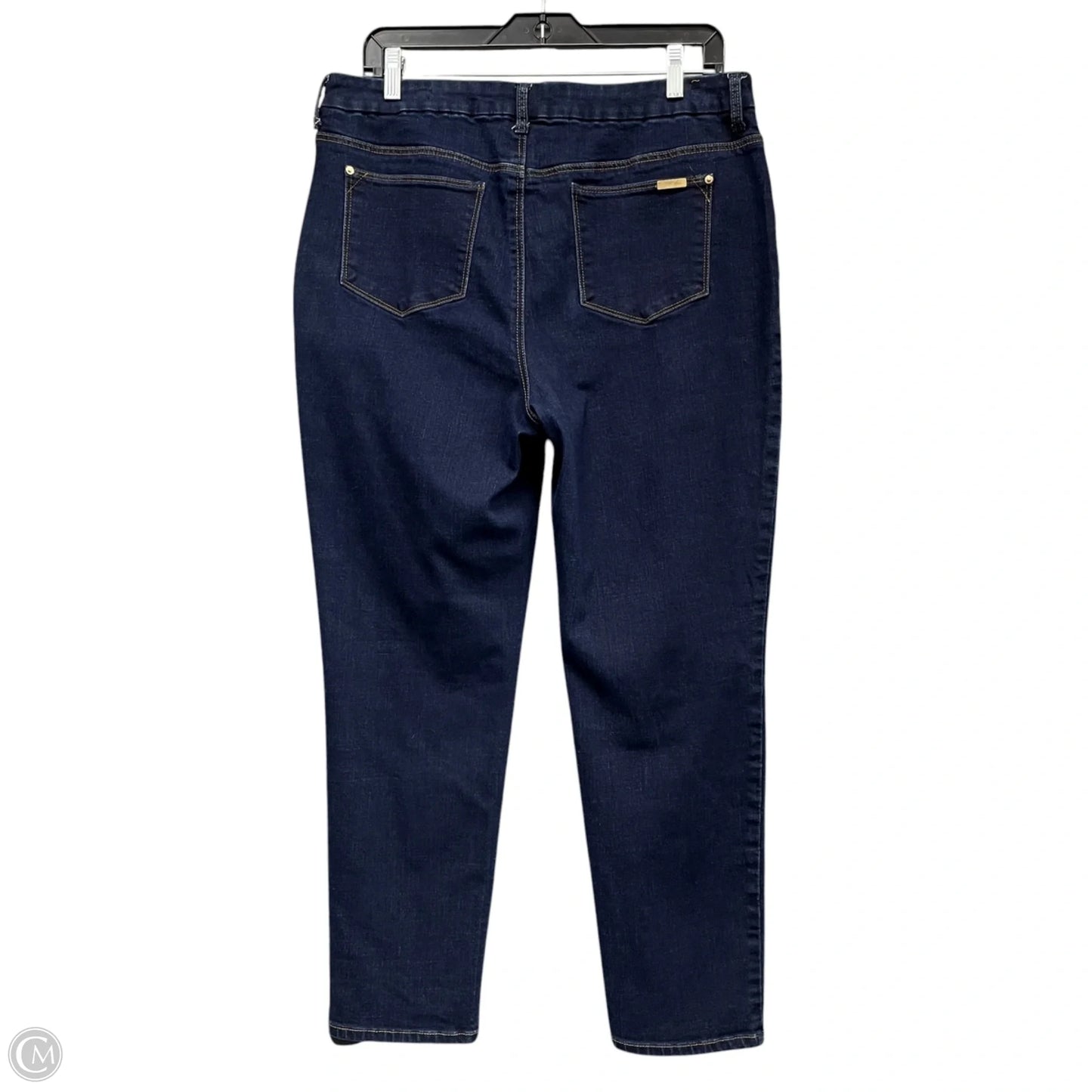 Jeans Boyfriend By Chicos In Blue Denim, Size: 12