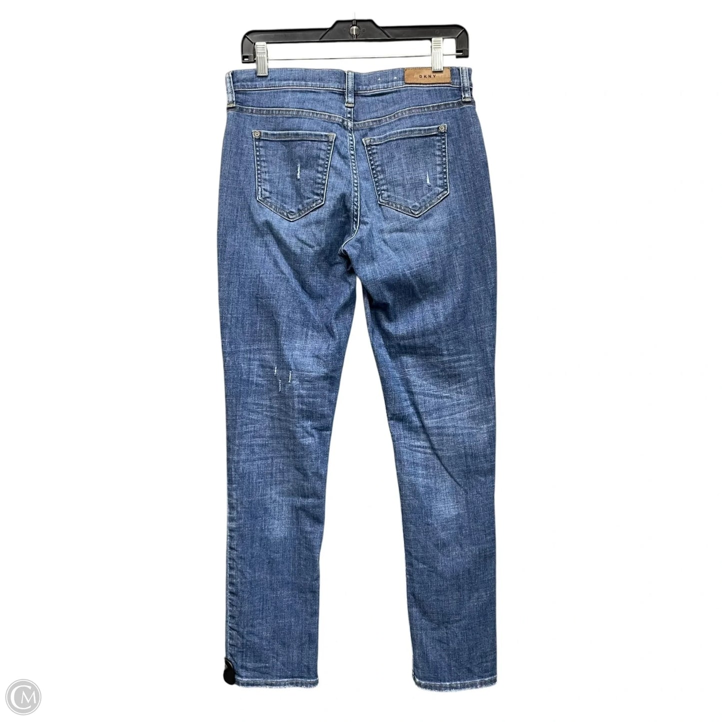 Jeans Boyfriend By Dkny In Blue Denim, Size: 2