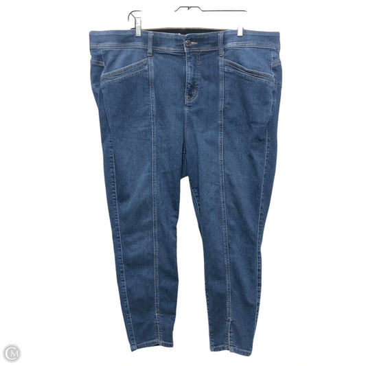 Jeans Skinny By Torrid In Blue Denim, Size: 24