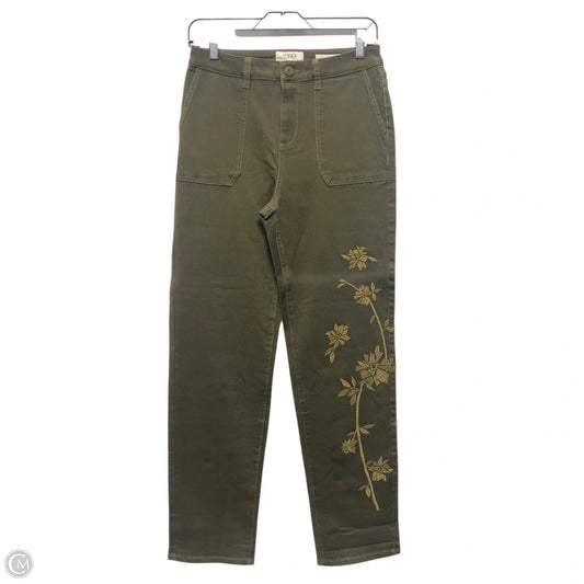 Jeans Boyfriend By Logo In Green, Size: 4