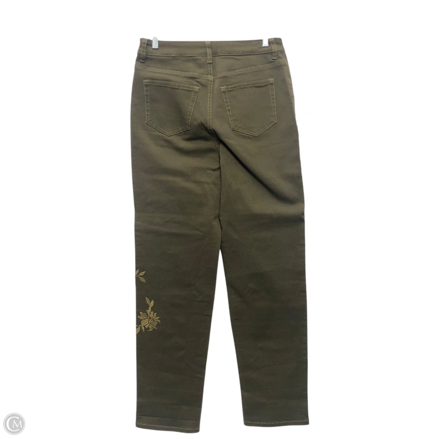 Jeans Boyfriend By Logo In Green, Size: 4