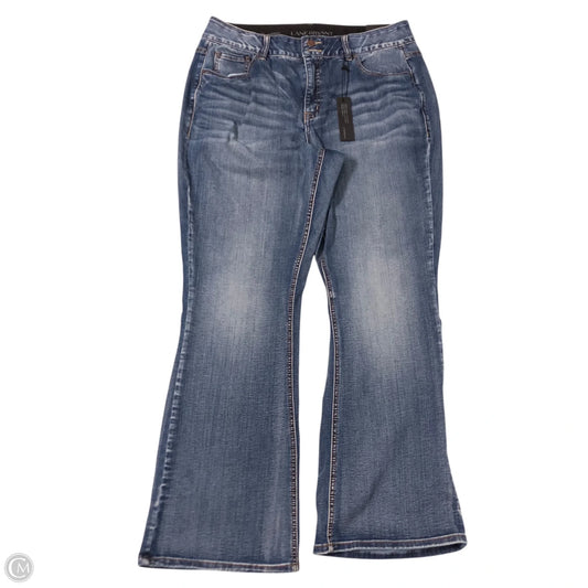 Jeans Boot Cut By Lane Bryant In Blue Denim, Size: 18