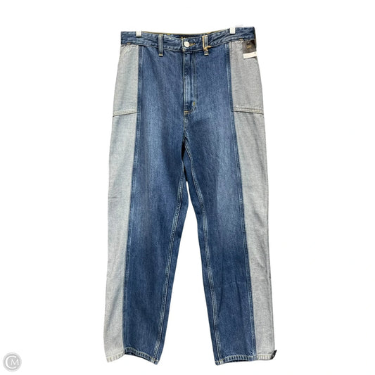 Jeans Wide Leg By Lee In Blue Denim, Size: 10