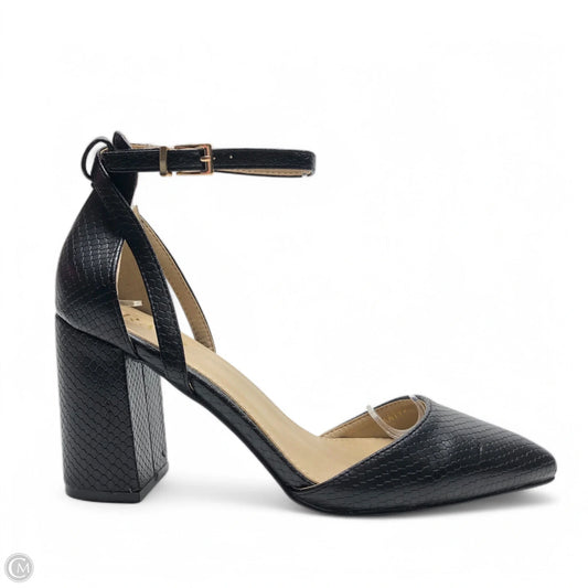 Shoes Heels Block By Clothes Mentor In Black, Size: 7