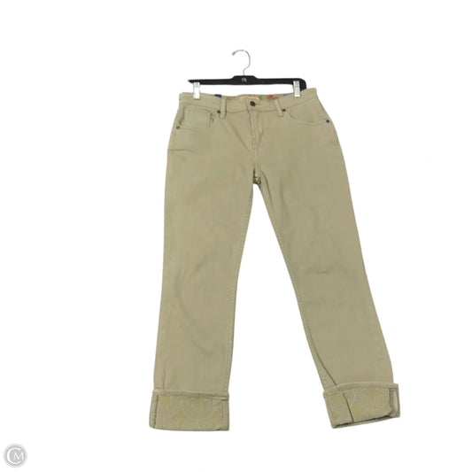 Jeans Boyfriend By Johnny Was In Green Denim, Size: 2