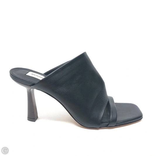 Sandals Heels Block By Antonio Melani In Black, Size: 8