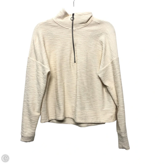Sweatshirt Collar By Sweaty Betty In Cream, Size: 6