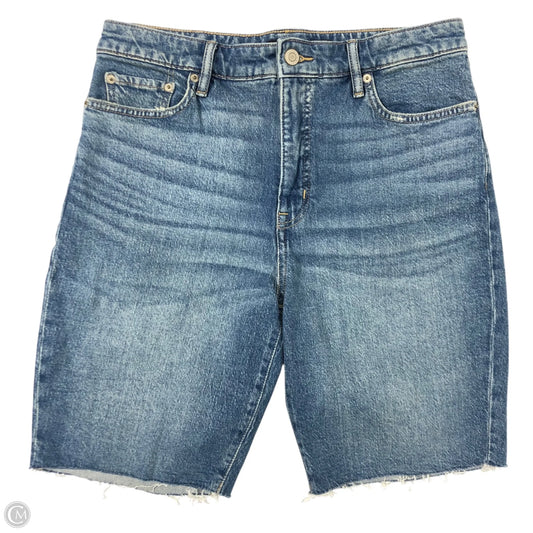 Shorts By Lauren By Ralph Lauren In Blue Denim, Size: 12