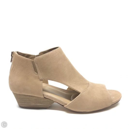 Shoes Heels Block By Naturalizer In Tan, Size: 9.5