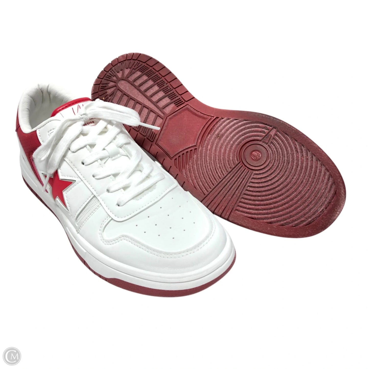 Shoes Sneakers By Vintage Havana In Red & White, Size: 11