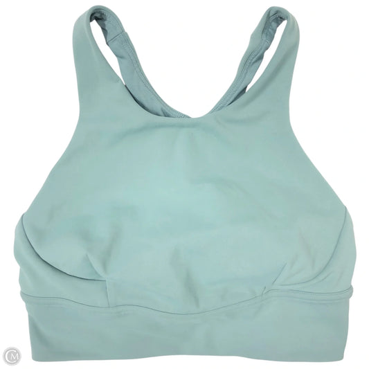 Athletic Bra By Lululemon In Green, Size: 6