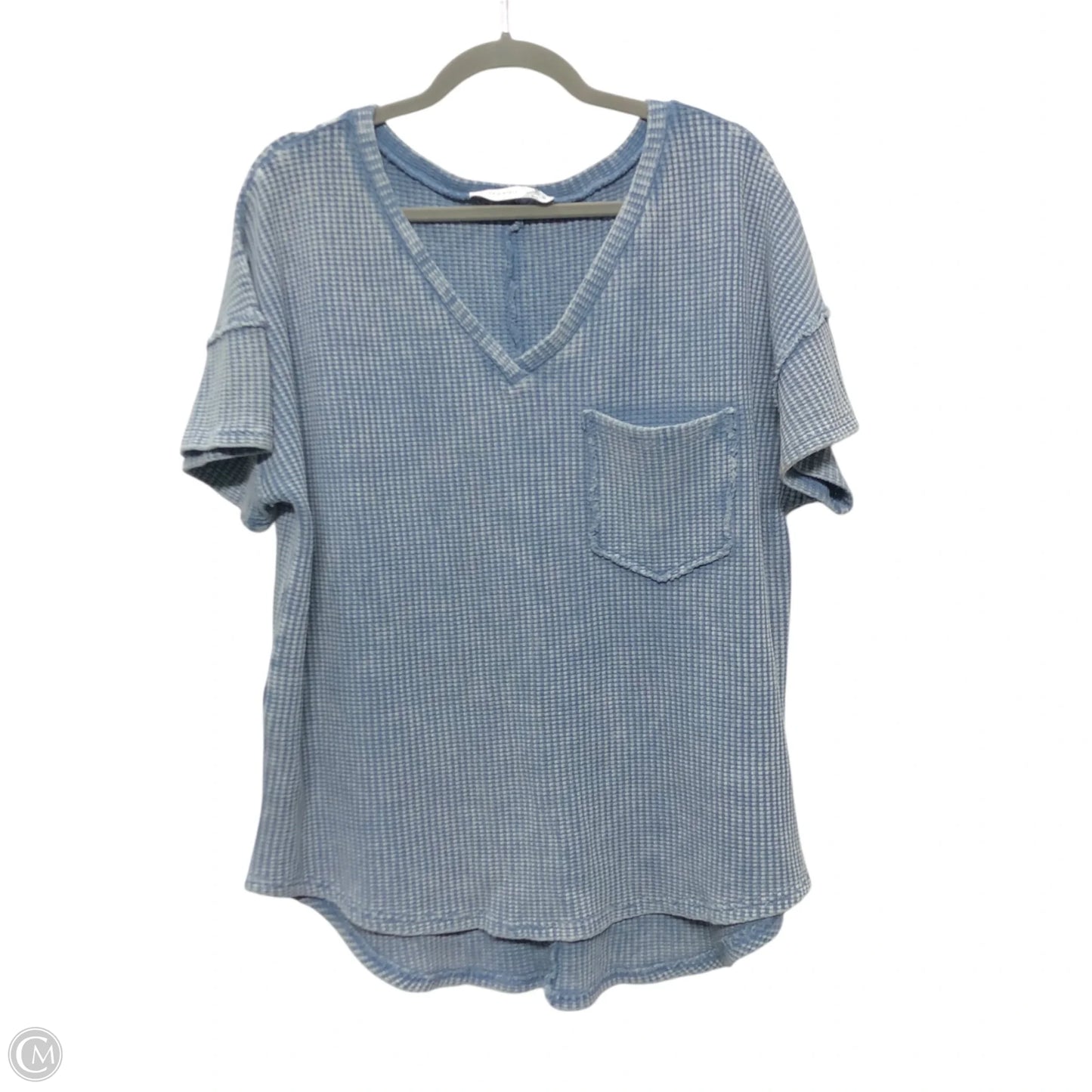 Top Short Sleeve By Altard State In Blue, Size: M