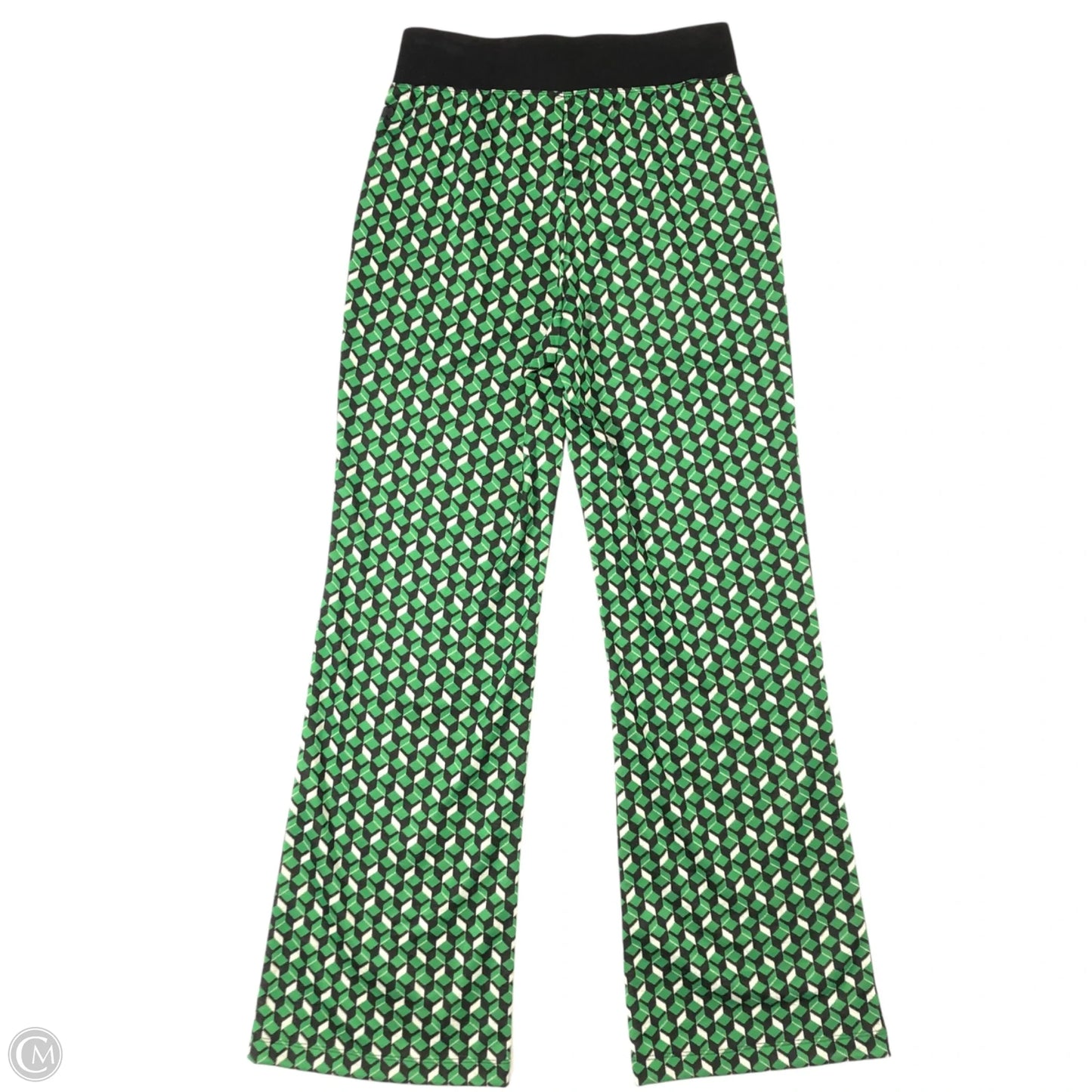 Pants Lounge By Andrew Marc In Black & Green, Size: S
