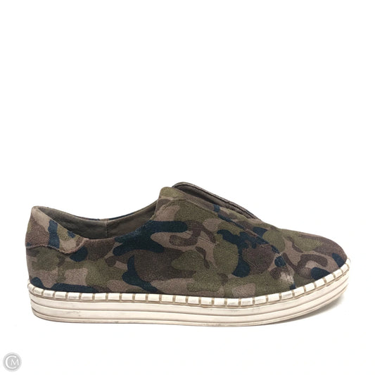 Shoes Sneakers By J Slides In Camouflage Print, Size: 9