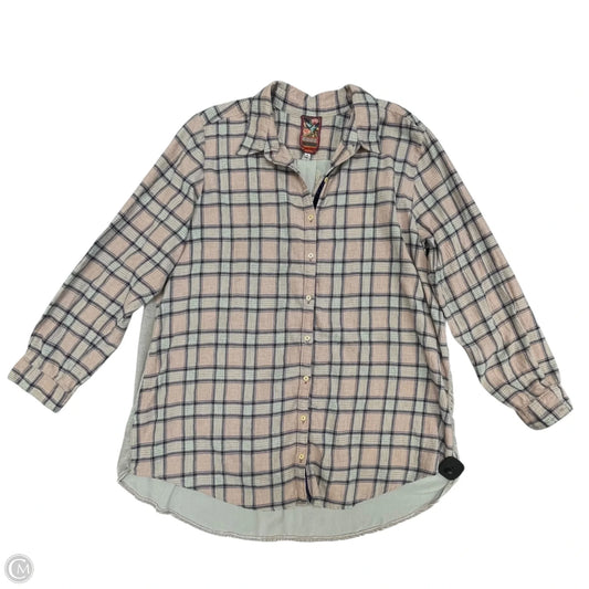 Tunic Long Sleeve By Johnny Was In Multi-colored, Size: Xl
