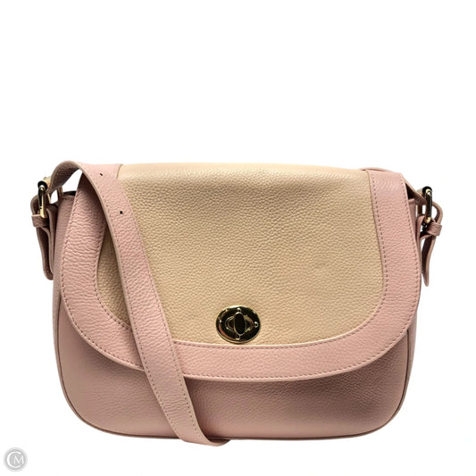Crossbody Leather By Cmc, Size: Medium
