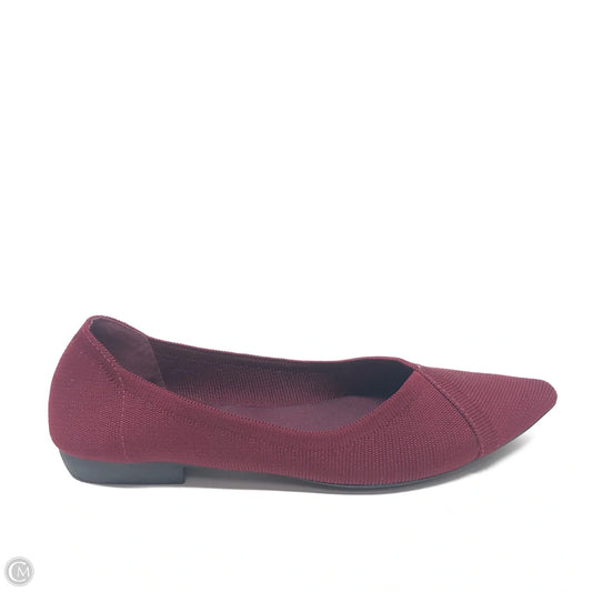 Shoes Flats By Mia In Maroon, Size: 7
